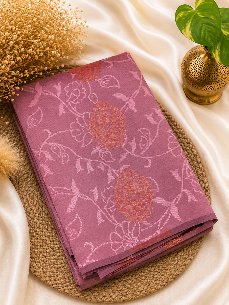 Soft Silk Saree | Dusty Rose | Hot Offer ₹399 | Elegant Festive Wear | Soft & Graceful Finish | Sri Nandhini Tex | Code: SNTPAOS22