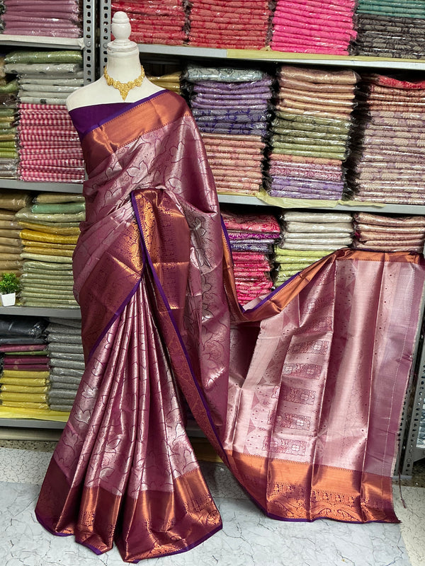 Semi Kanchipuram silk sarees