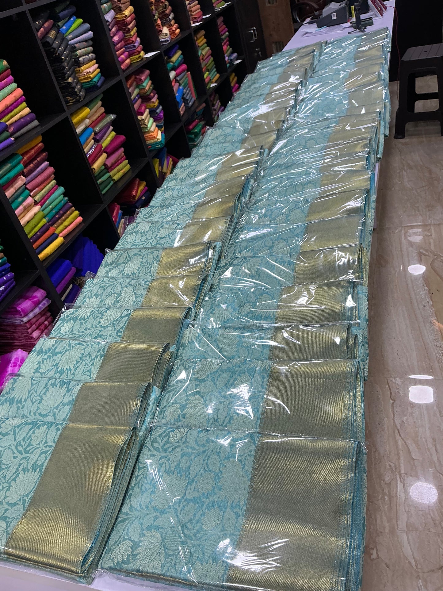 Premium Banarasi tissue silk sarees