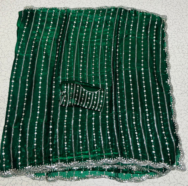 Premium space silk sarees