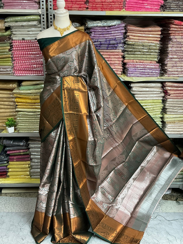 Semi Kanchipuram silk sarees