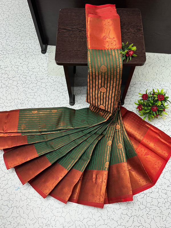 Semi Kanchipuram bridal saree’s