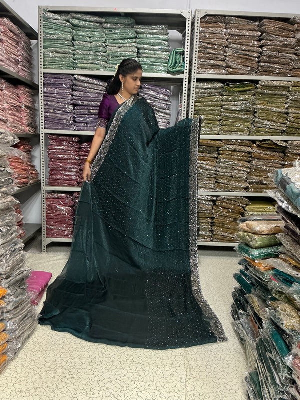 Diamond Space silk sarees
