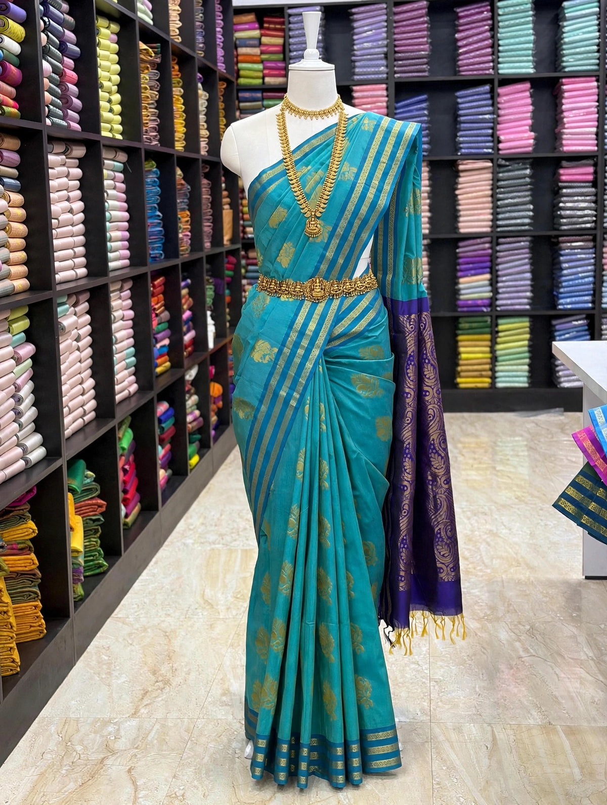 Elegant Elampillai Silk Cotton Sarees✨Beautiful traditional silk cotton sarees with rich zari weaving, contrast borders and graceful pallu designs.