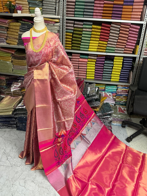 Banarasi tissue silk sarees