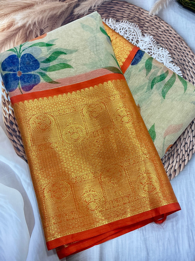 Premium Banaras soft saree