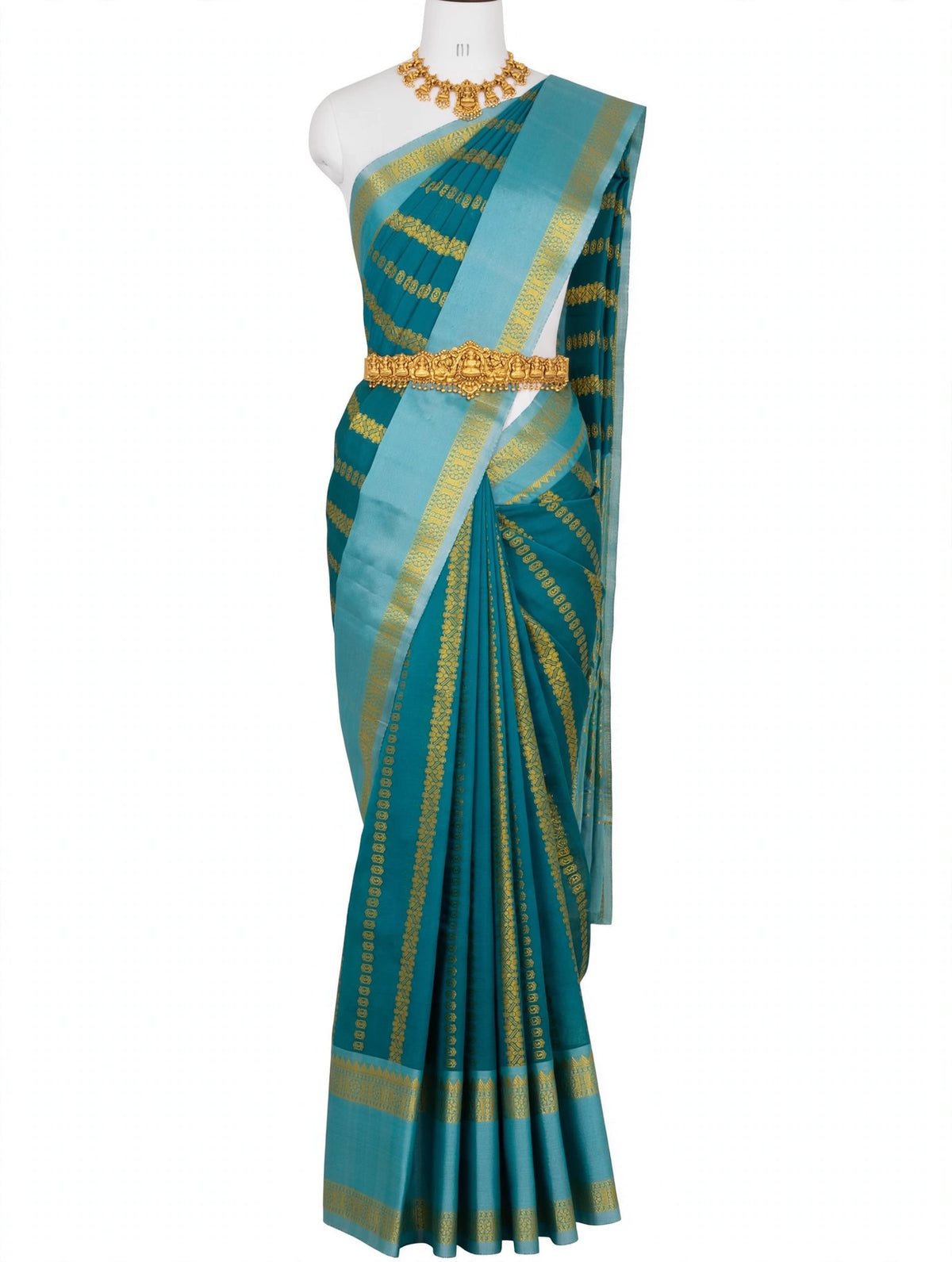 Vaira Oosi Soft Silk Saree – Rich Gold Zari Collection | Sri Nandhini Tex