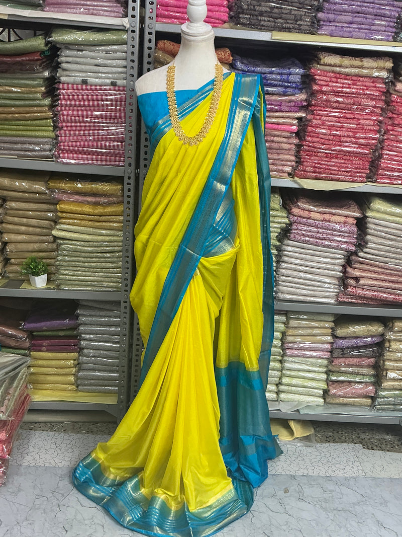 Banarasi katan silk saree