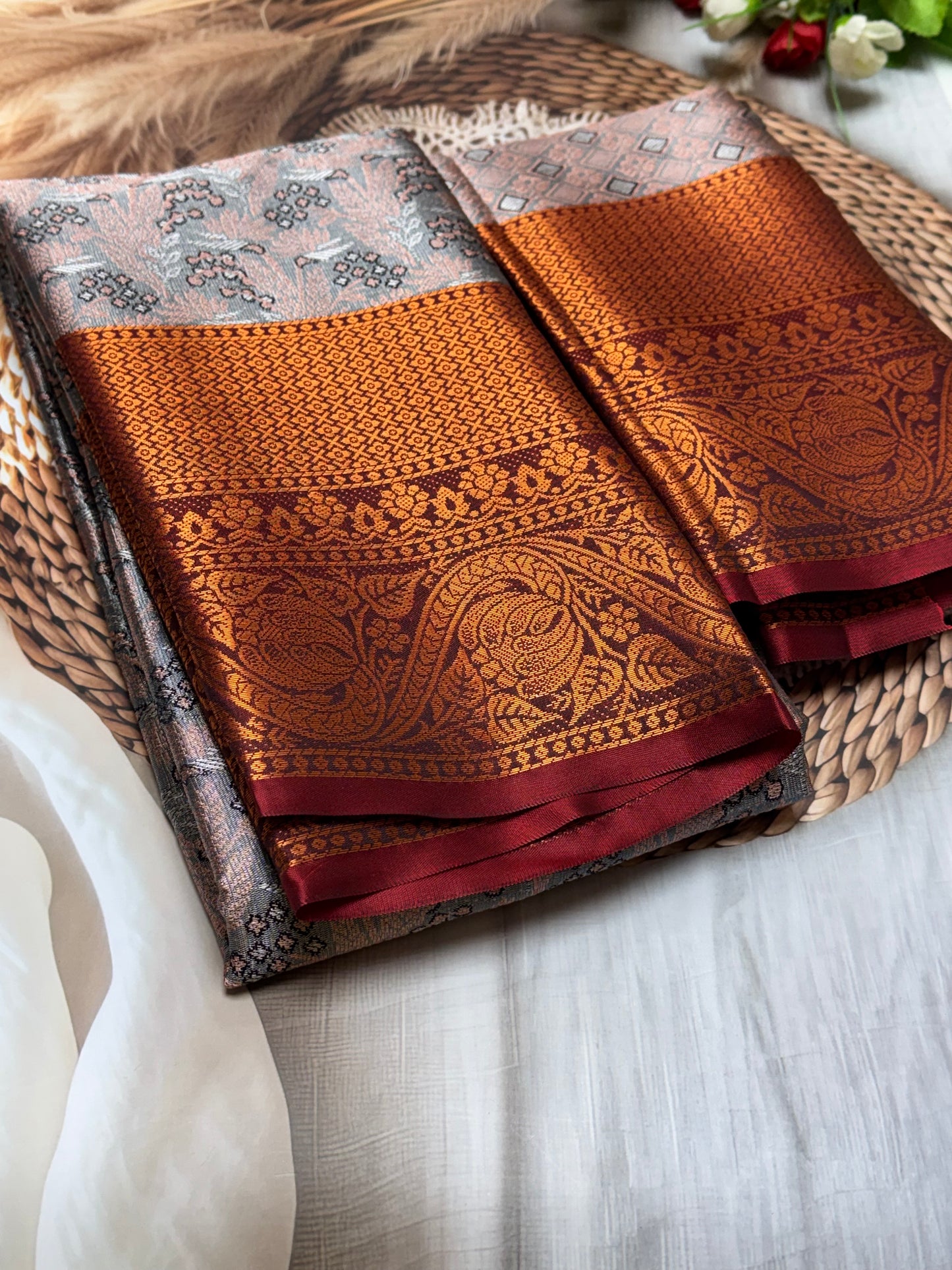 Soft bridal saree