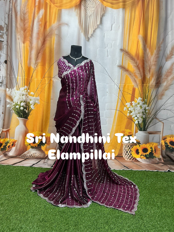 Trending space silk sarees