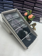 Peacock silver Bridal Saree black with silver