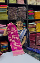 Premium Banarasi Mashru Silk Saree with Pink