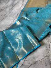 Sai Pallavi Inspired Saree – Sky Blue with Silver Zari