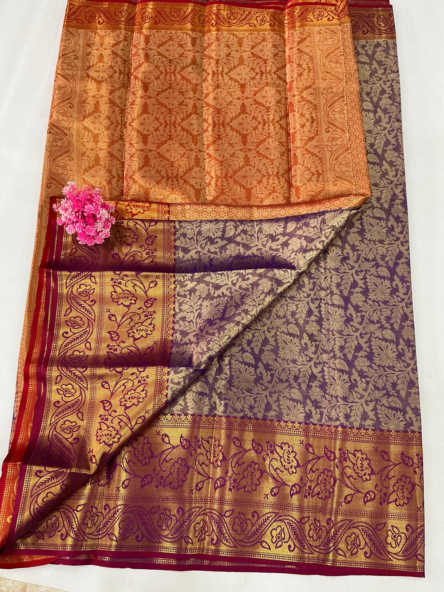 One Gram Bridal silk Saree