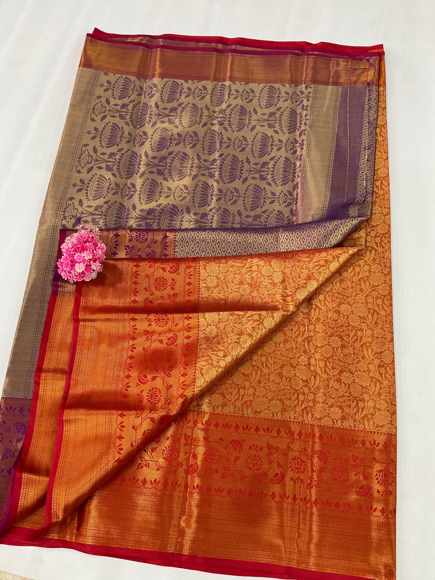 One Gram Bridal silk Saree