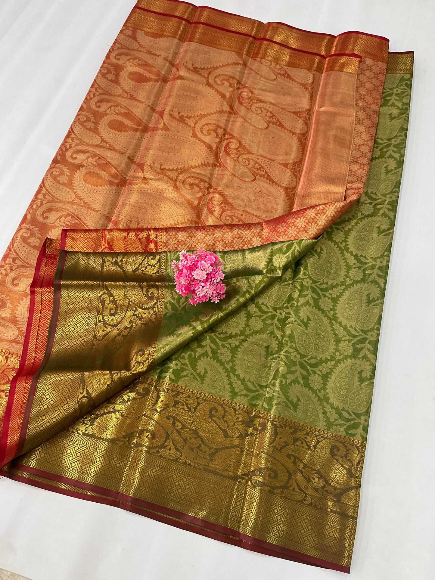 One Gram Bridal silk Saree