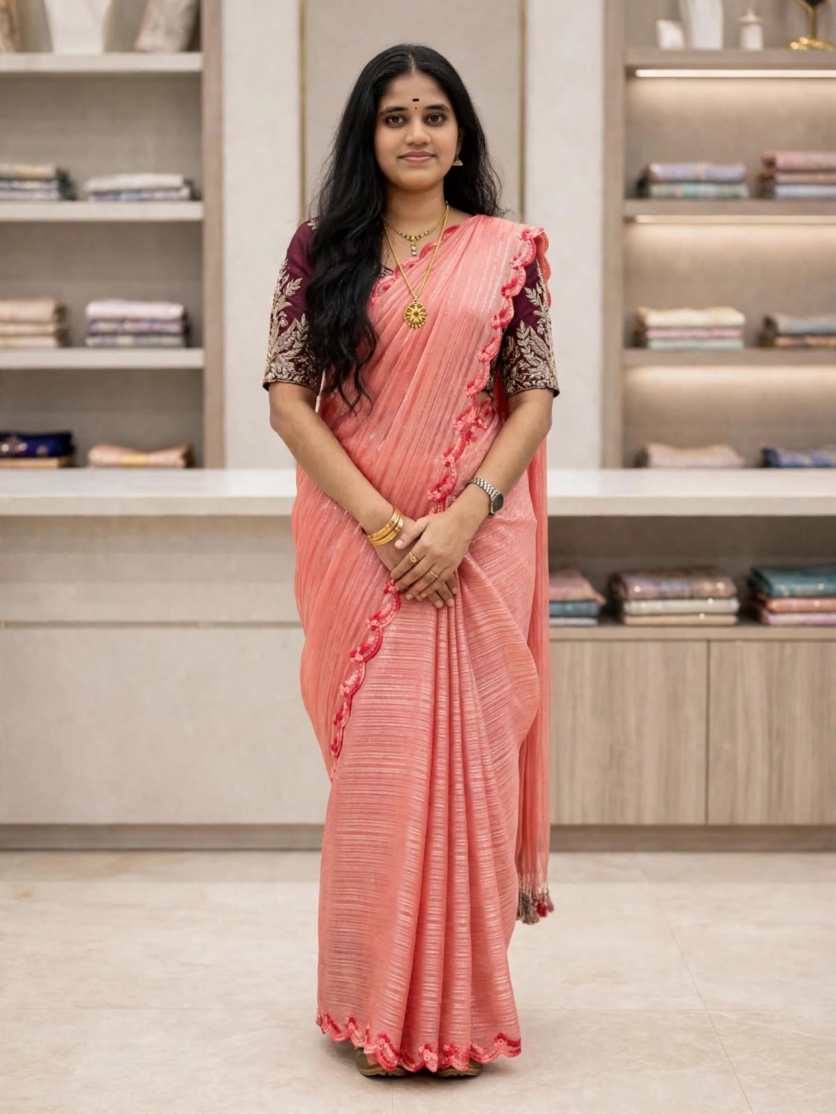 Designer Party Wear Saree Collection – Elegant Shimmer Finish | SNTDS001 | Sri Nandhini Tex  Code : SNTDS001