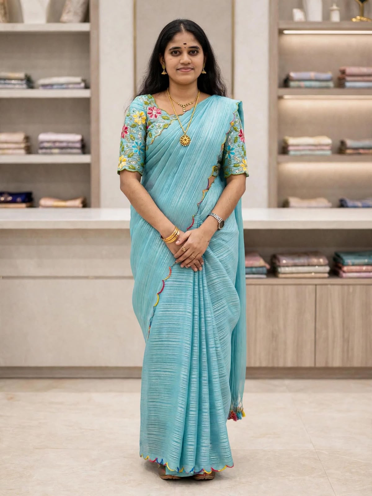 Designer Party Wear Saree Collection – Elegant Shimmer Finish | SNTDS001 | Sri Nandhini Tex  Code : SNTDS001