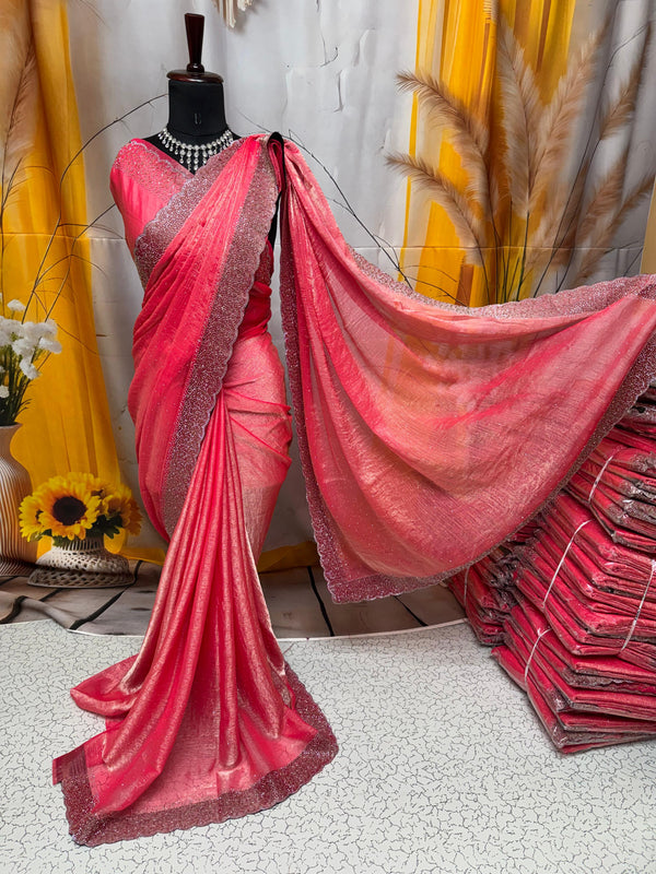 Space silk - Tomato pink